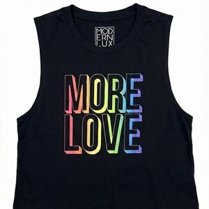 Modern Lux Black Graphic Tank